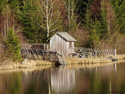 Fischerhaus-Schlesinger-Teich-Bärnkopf